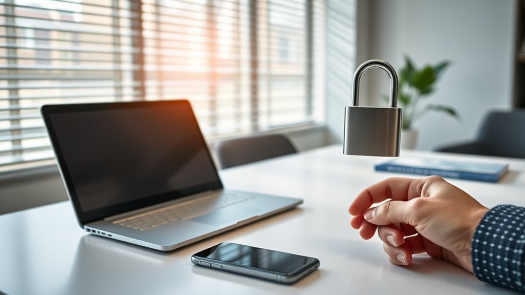 always lock device when away