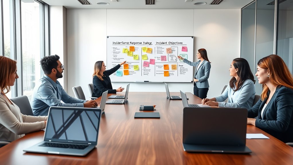 set clear incident goals
