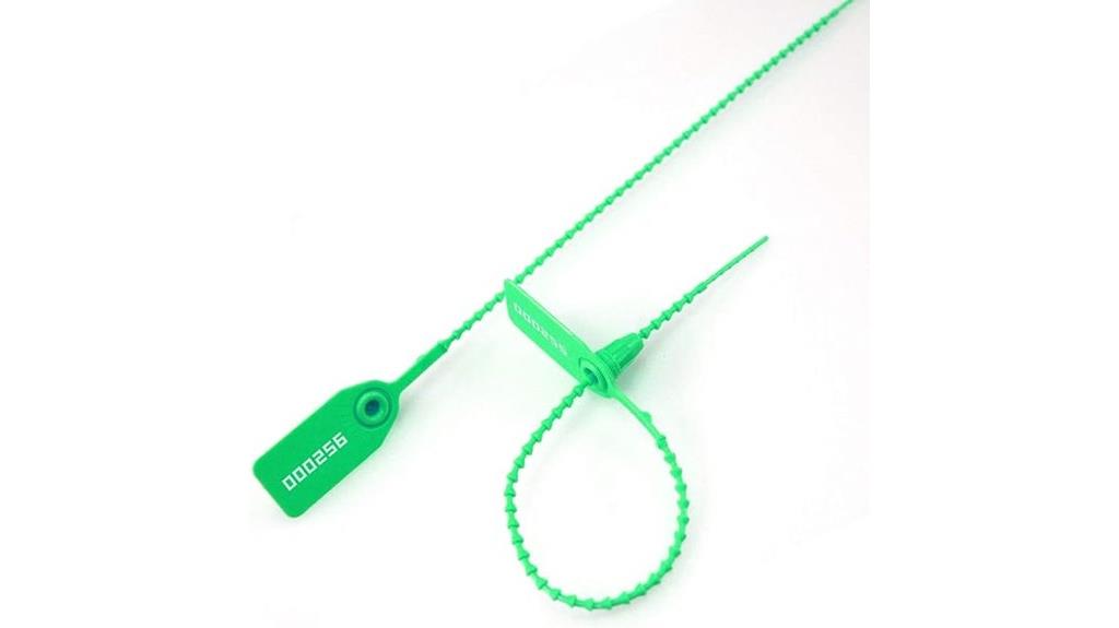 100 pack plastic seals