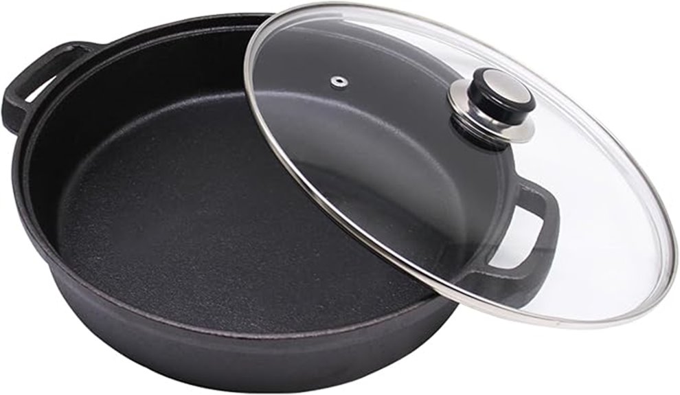 12 inch cast iron skillet