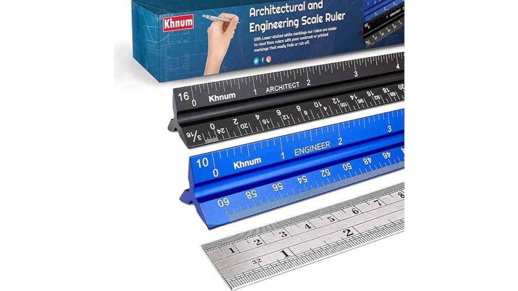 12 inch imperial scale ruler