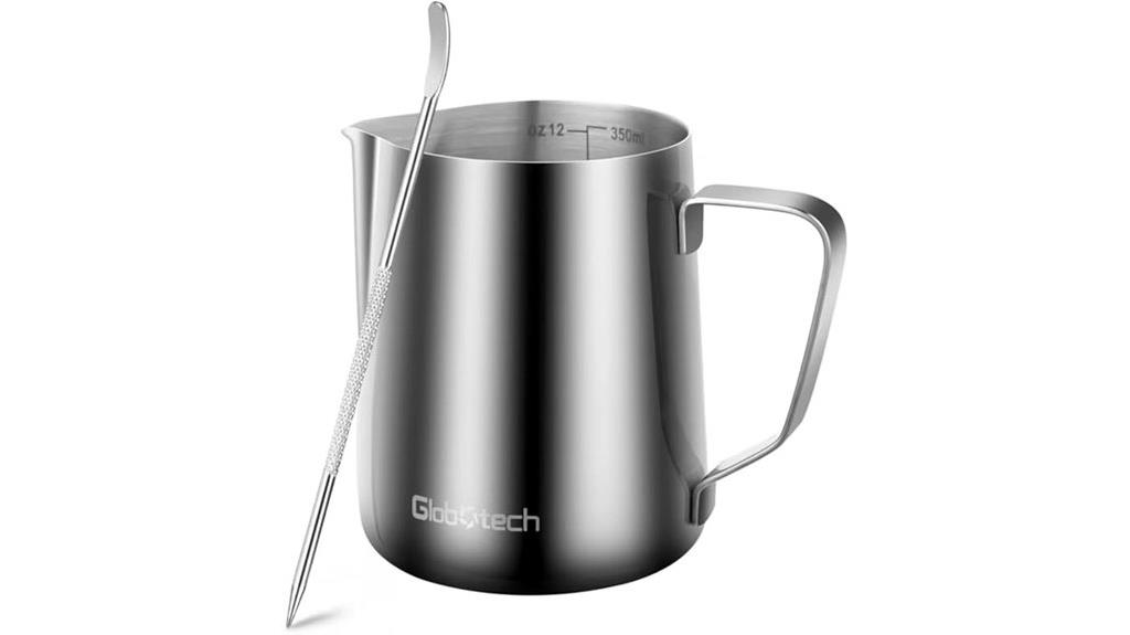 12 oz stainless pitcher
