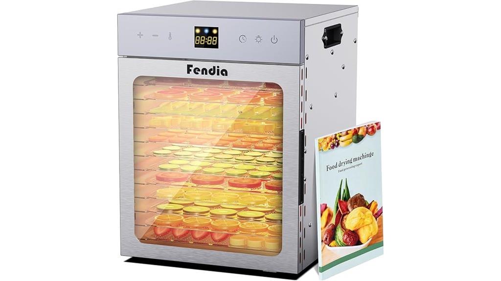 12 tray 1200w food dehydrator