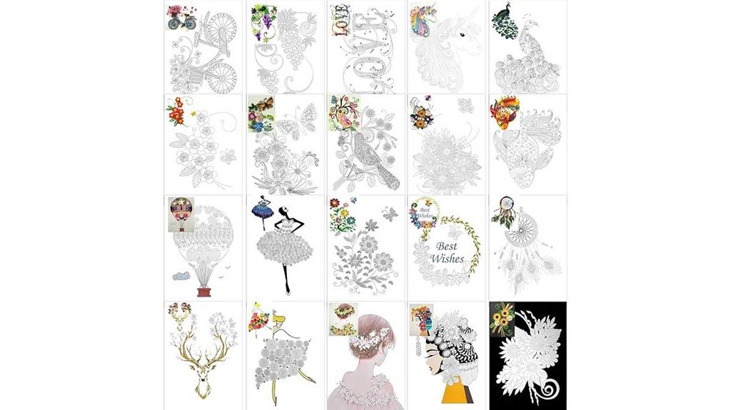20 pack quilling accessories