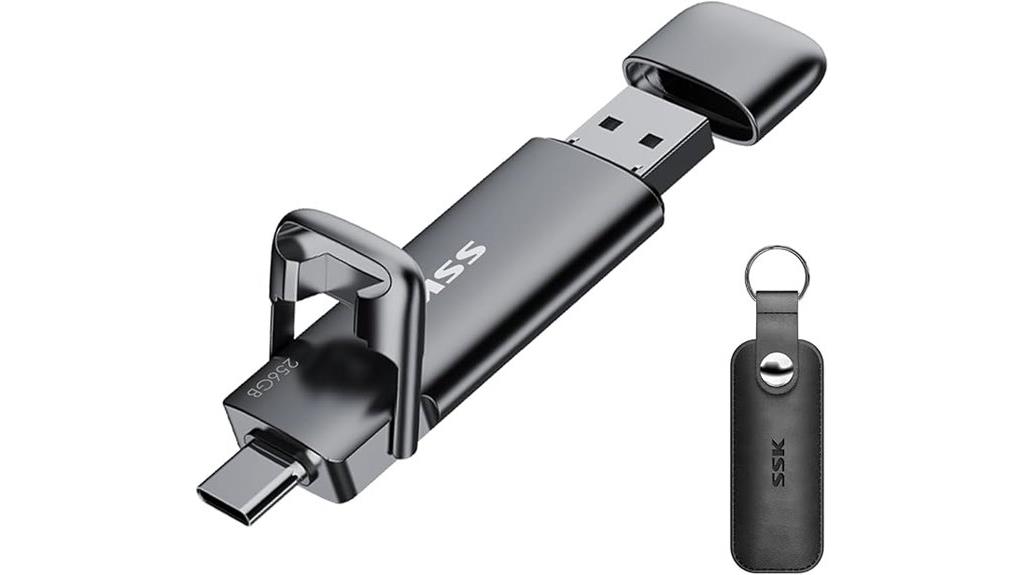 256gb dual usb c drive