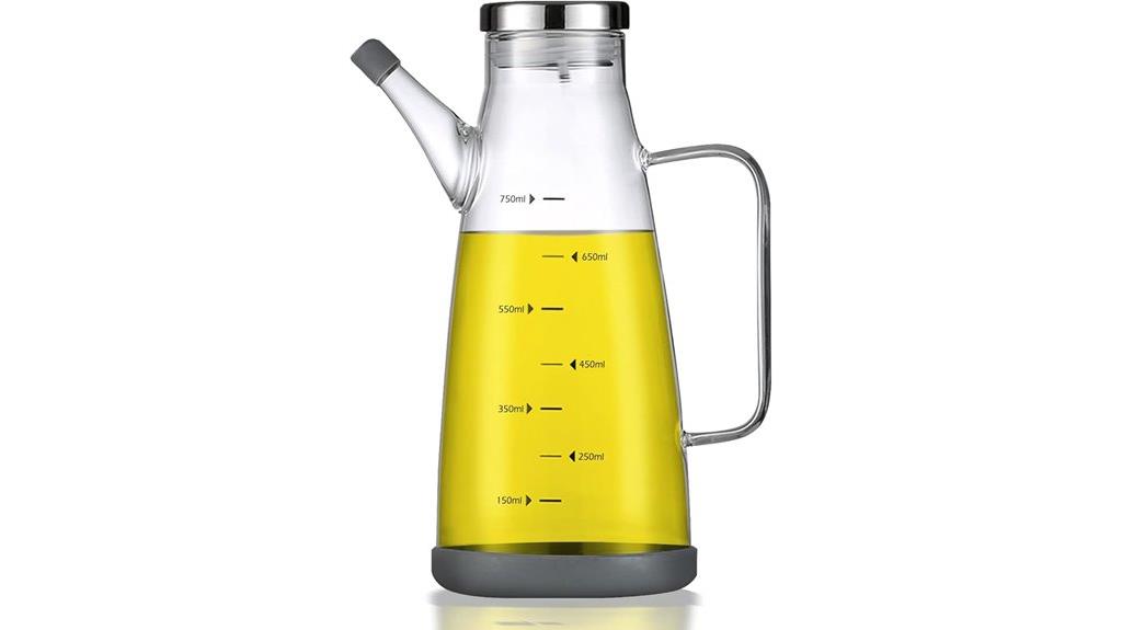 25oz drip free oil dispenser