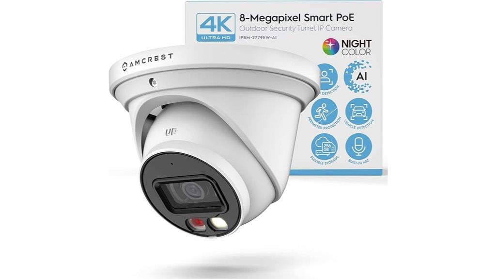 4k poe ai camera