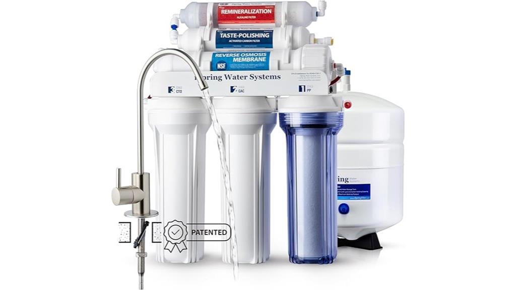 6 stage reverse osmosis filter