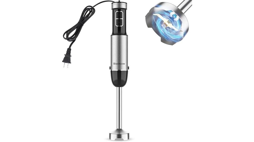 800w titanium hand blender