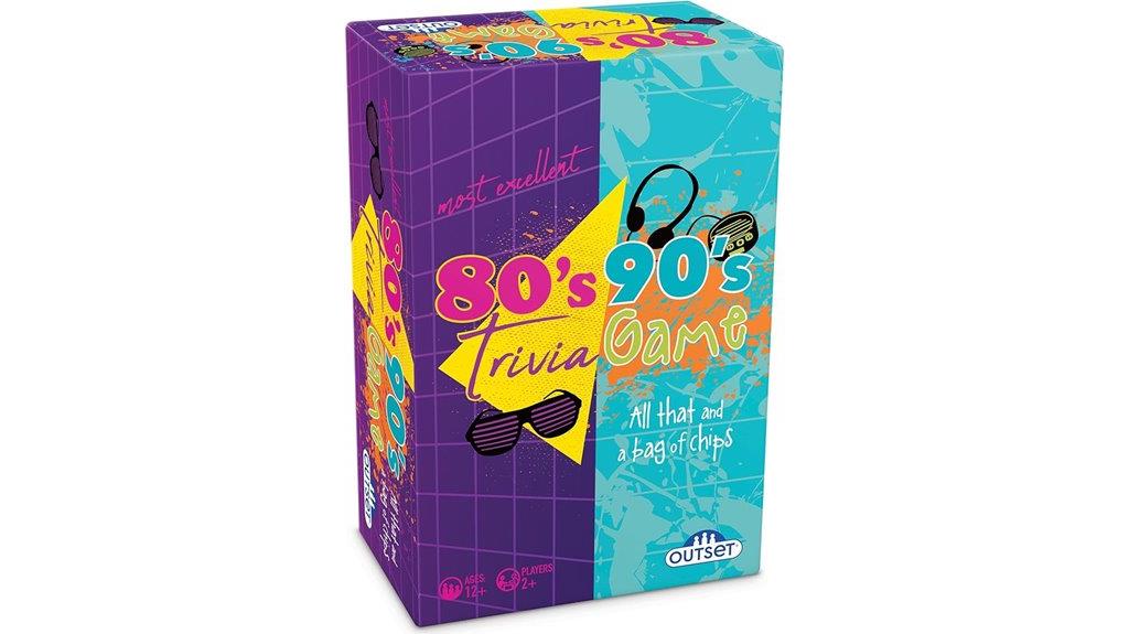 80s and 90s trivia game