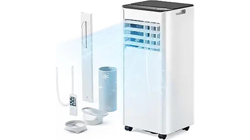 8 000 btu portable cooling