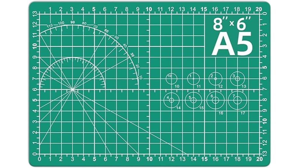 8x6 inch self healing mat