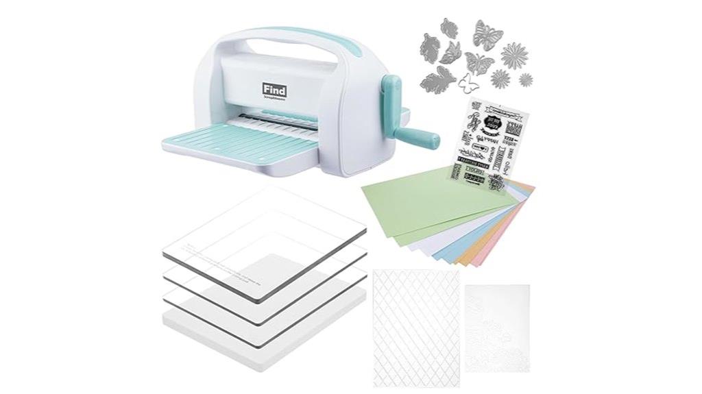 9 inch card embossing machine