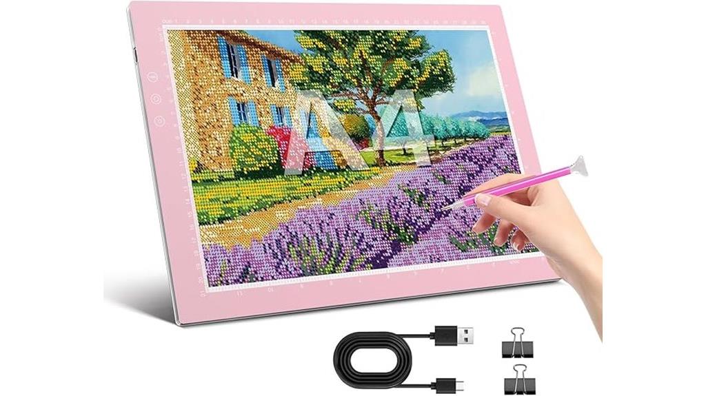 a4 tracing light box