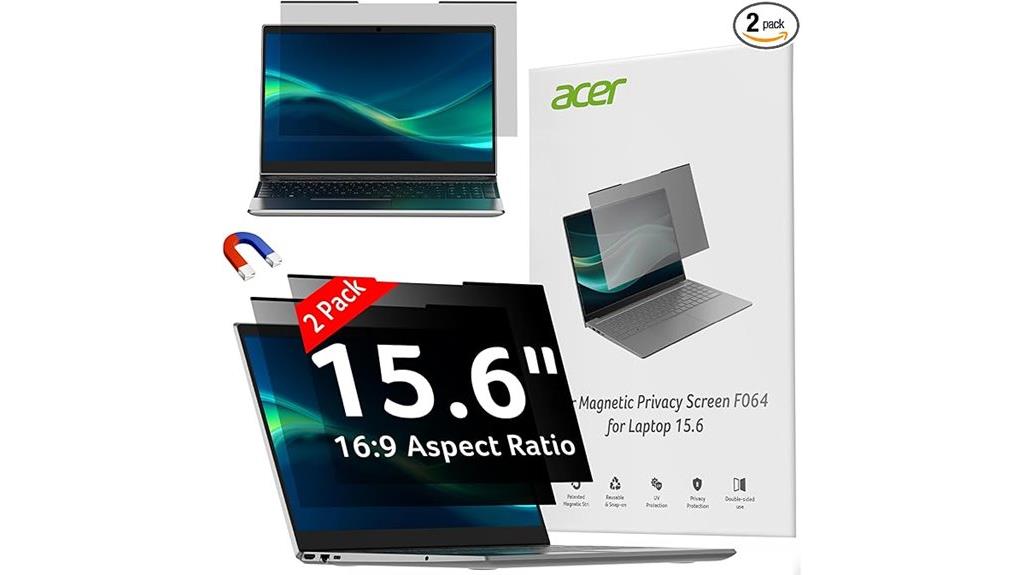 acer dual privacy screen
