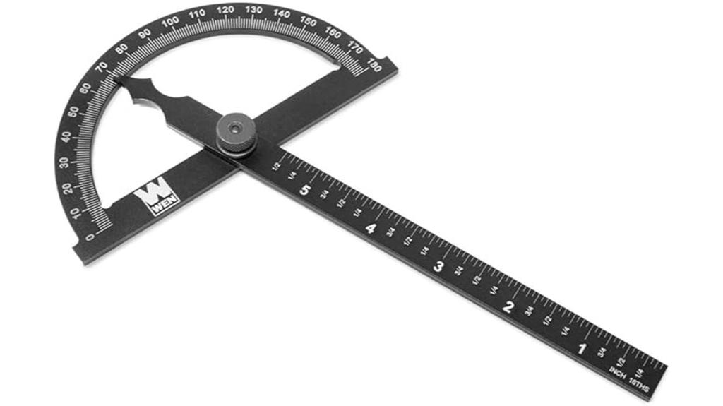 adjustable aluminum protractor gauge