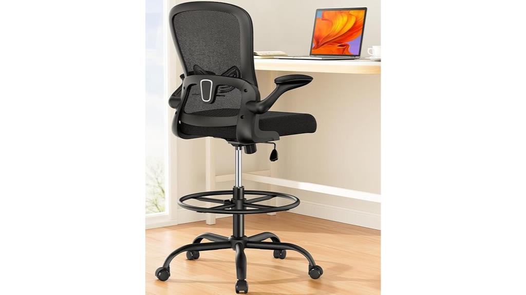 adjustable armrests and lumbar