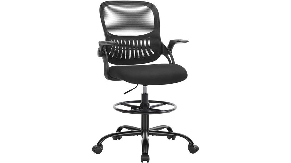 adjustable drafting chair features