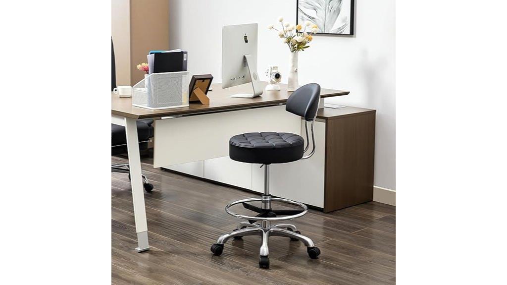 adjustable ergonomic drafting chair