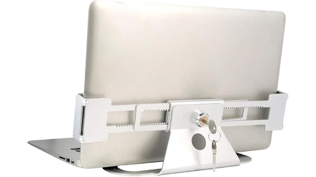 adjustable metal laptop lock