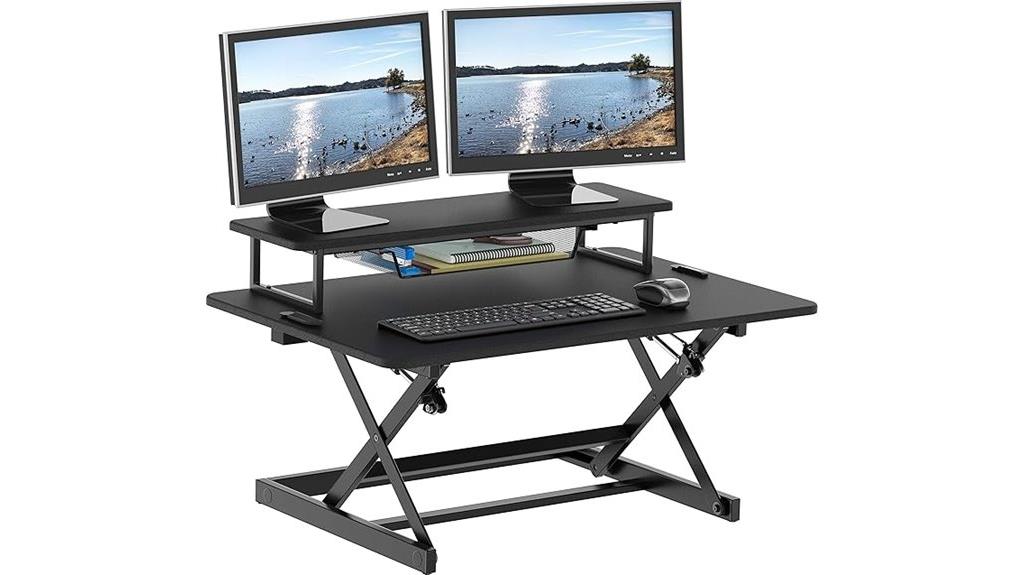 adjustable standing desk