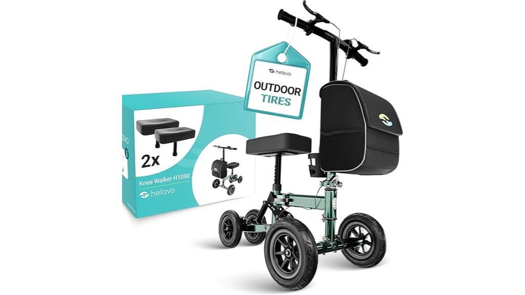 adjustable suspension knee scooter