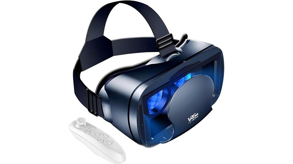 adjustable vr headset compatible