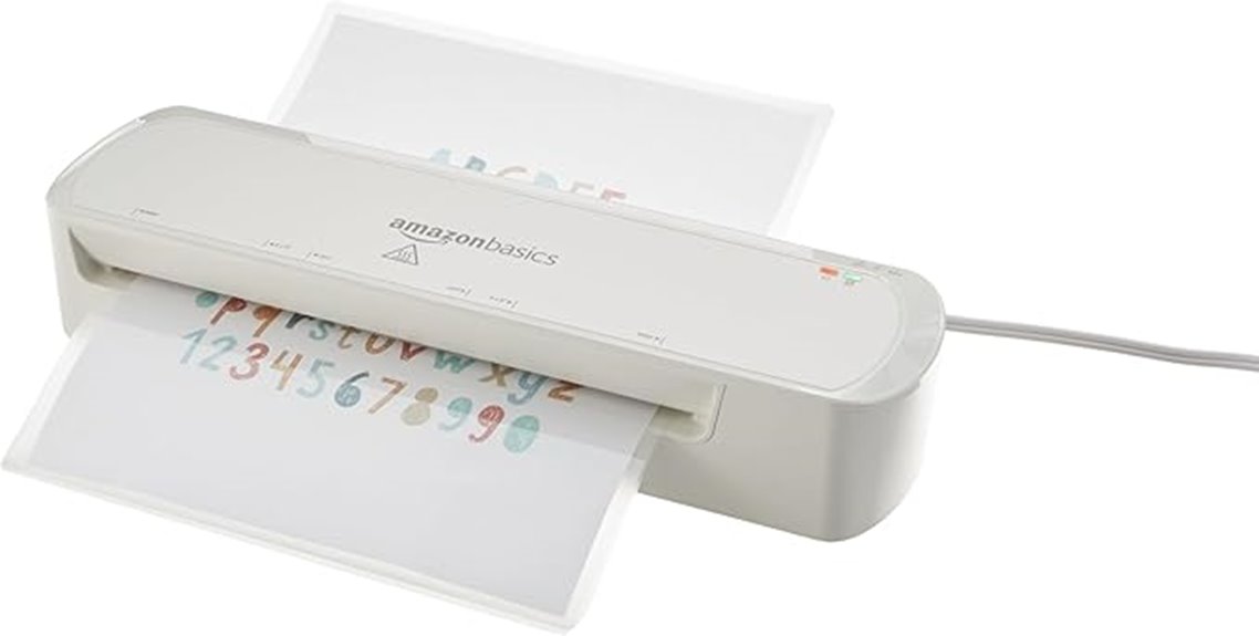 amazon basics laminator 9 inch