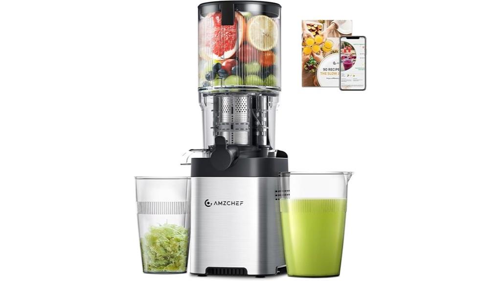 amzchef juicer for cold press