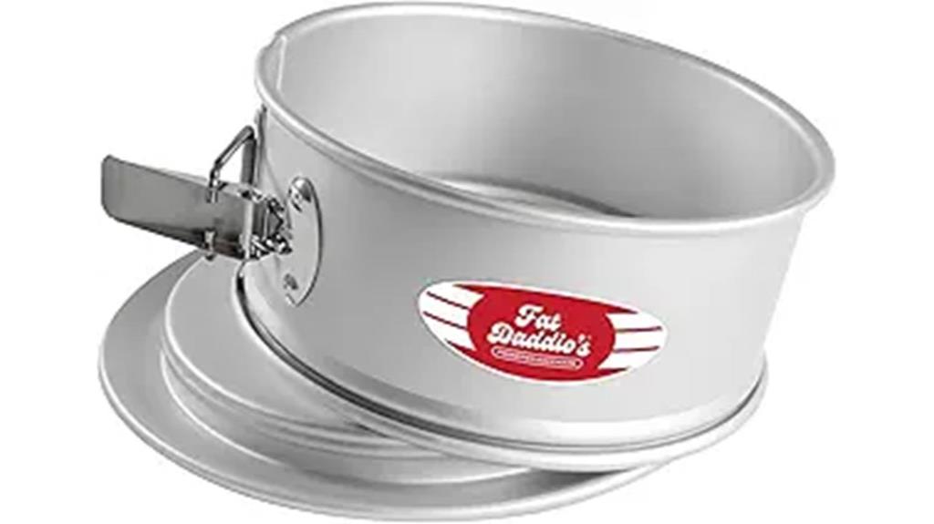 anodized aluminum springform pan