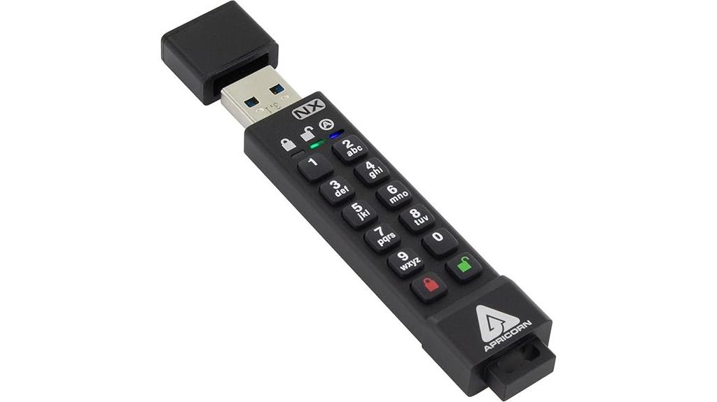 apricorn 8gb secure usb
