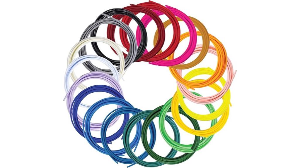 assorted 20 color pen refills