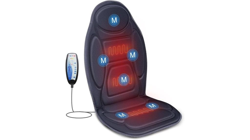 back vibration massager with heat