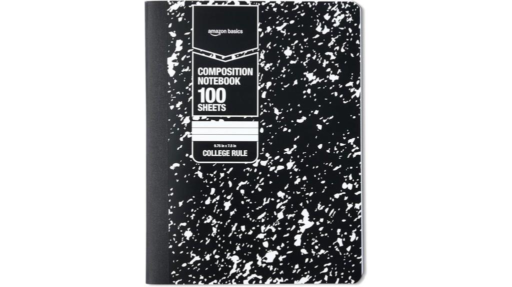 basic college ruled notebook