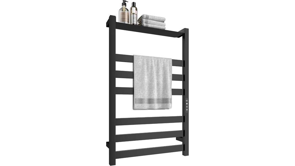 bathroom towel warmer rack