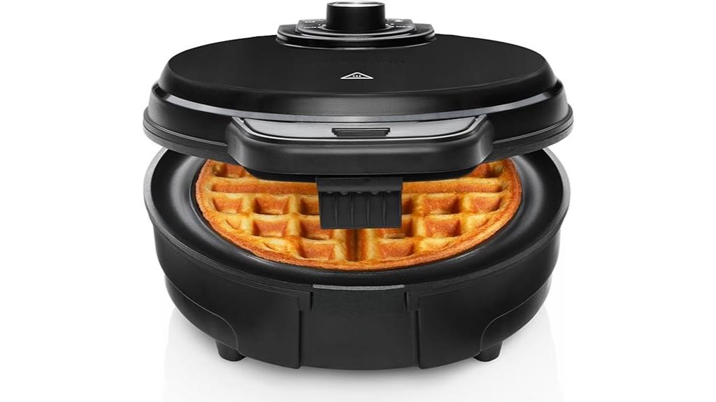 belgian waffle maker with shade