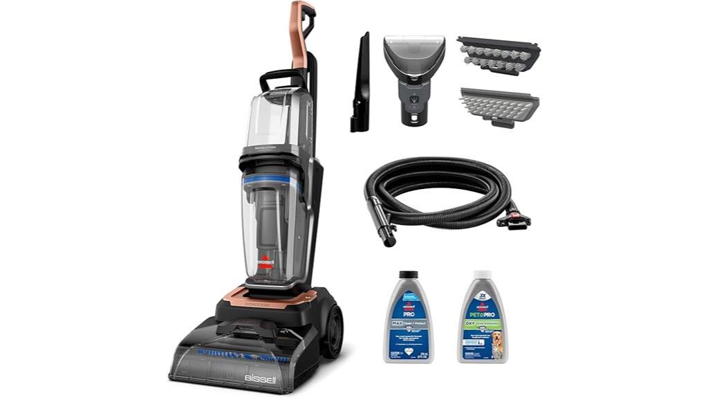 bissell revolution hydrosteam carpet cleaner