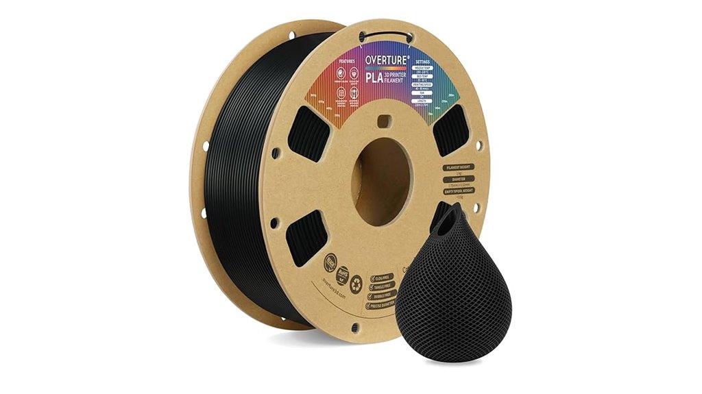 black 1 75mm pla filament