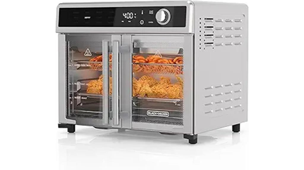 black decker air fryer toaster