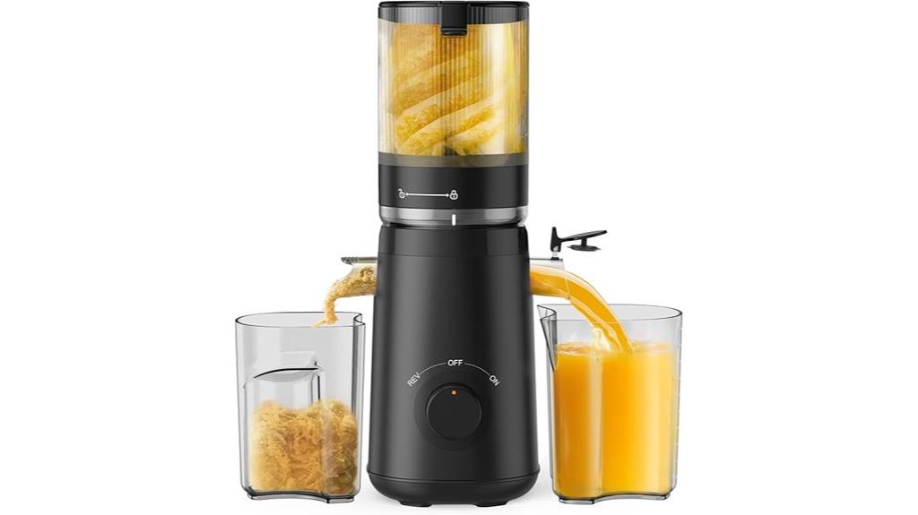 black tuumiist cold juicer