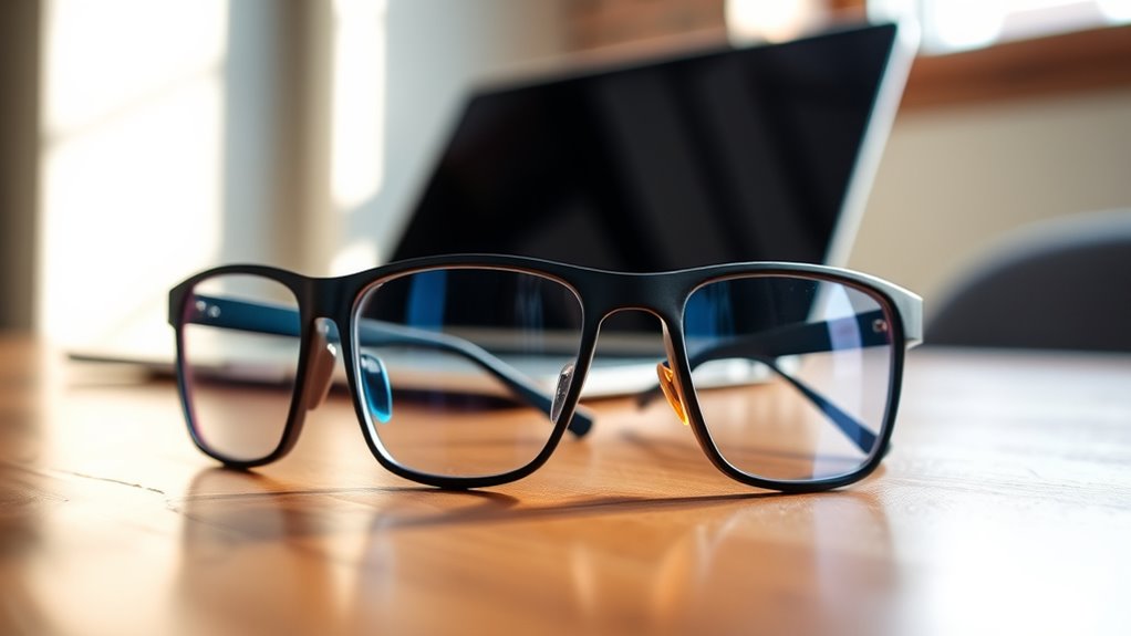 blue light privacy glasses