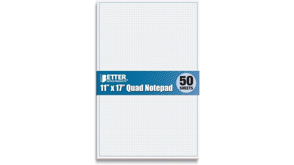 blueprint graph paper pad