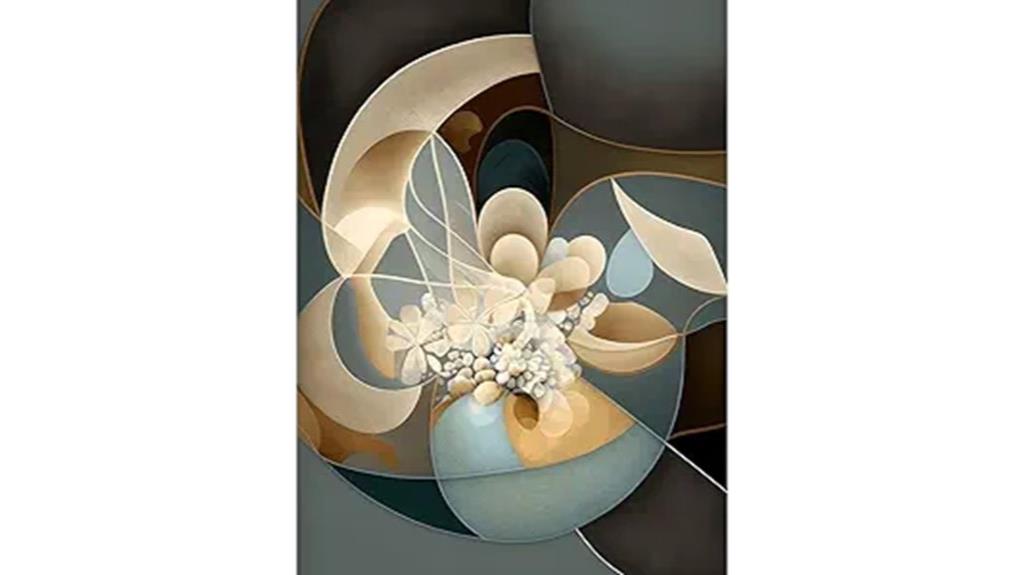 botanical fractals art print