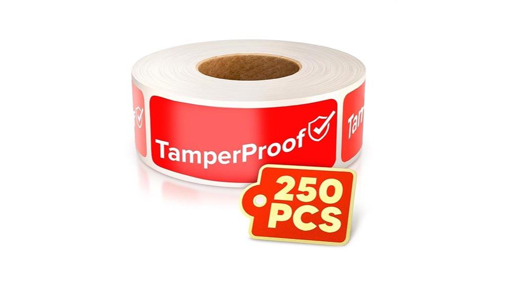 bulk tamper proof stickers