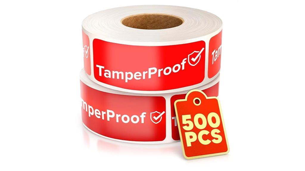 bulk tamper proof stickers