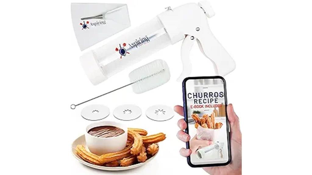 churro maker kit accessories
