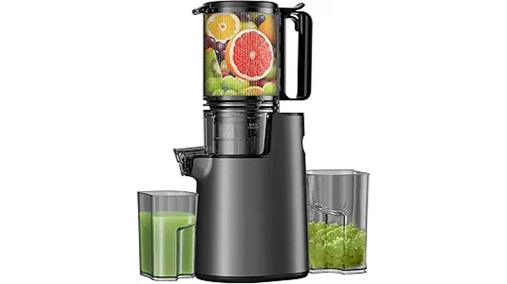 cold press juicer chute