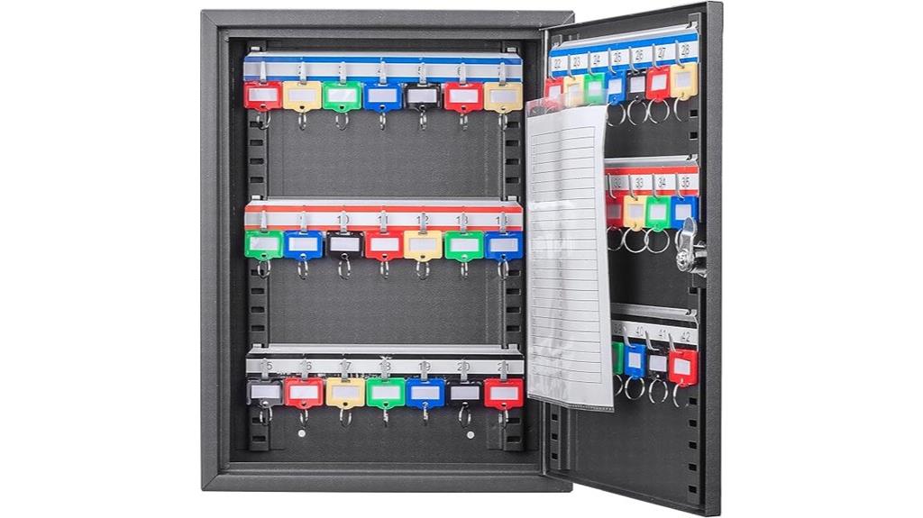 colorful key lock box