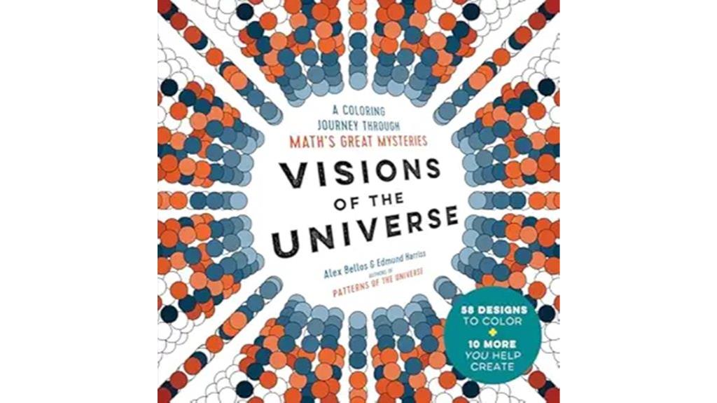coloring book exploring cosmic mysteries