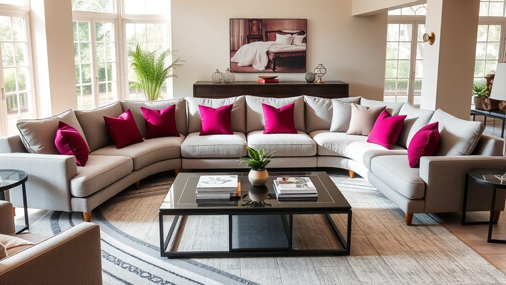 comfortable modular sofa choices